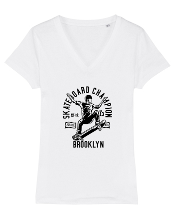 Skateboard Champion Black White