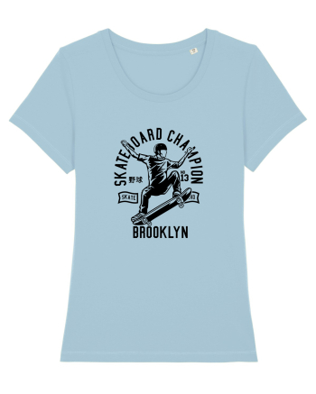 Skateboard Champion Black Sky Blue