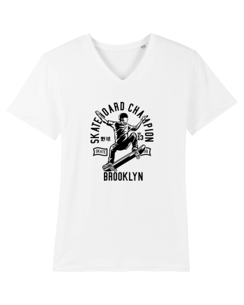 Skateboard Champion Black White