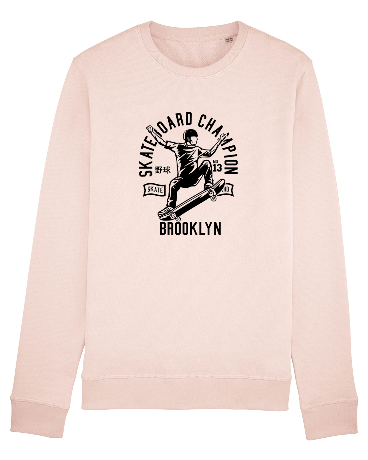Bluză mânecă lungă Unisex Rise Candy Pink