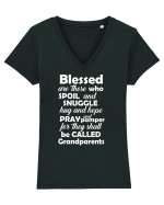 GRANDPARENTS Tricou mânecă scurtă guler V Damă Evoker