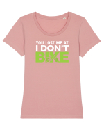 BIKERS Tricou mânecă scurtă guler larg fitted Damă Expresser