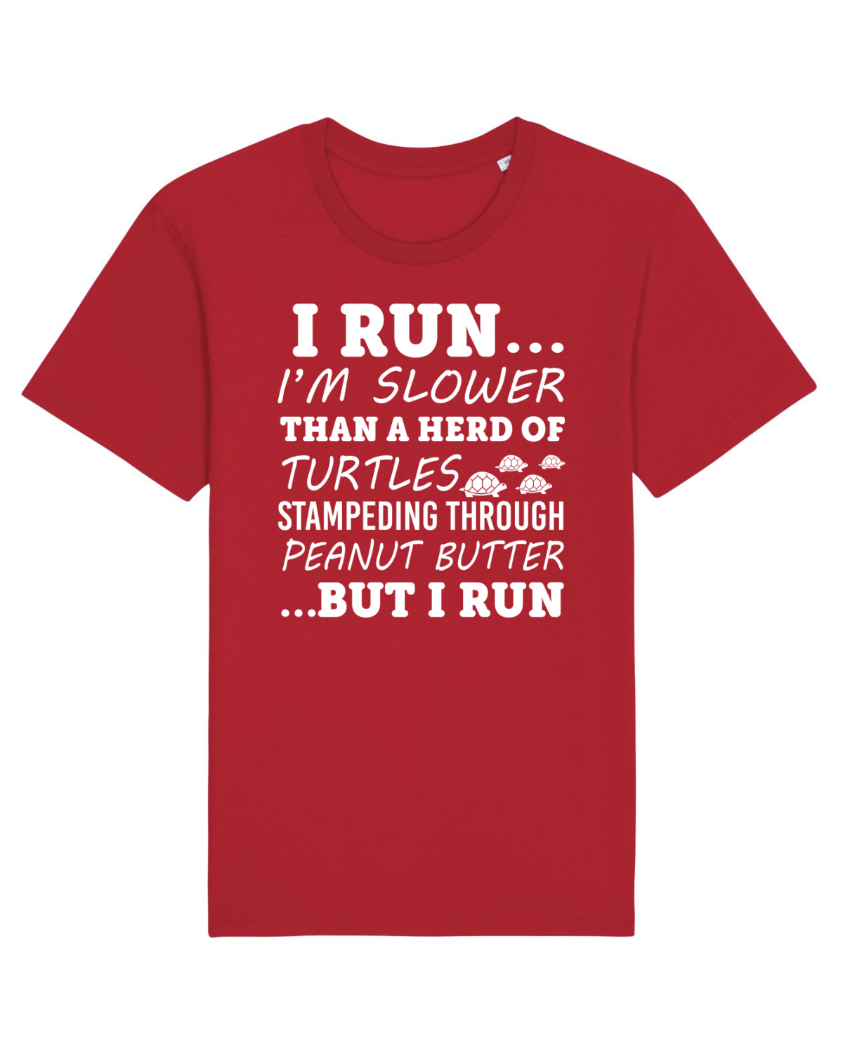 Tricou mânecă scurtă Unisex Rocker Red
