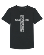 CREDINȚĂ Tricou mânecă scurtă guler larg Bărbat Skater