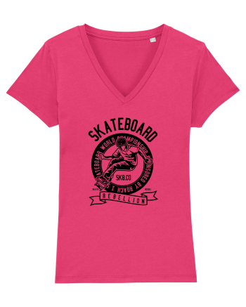 Skateboard Rebellion Black Raspberry