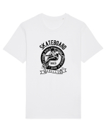 Skateboard Rebellion Black Tricou mânecă scurtă Unisex Rocker