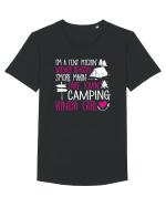 CAMPING Tricou mânecă scurtă guler larg Bărbat Skater