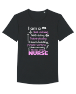 NURSE Tricou mânecă scurtă guler larg Bărbat Skater