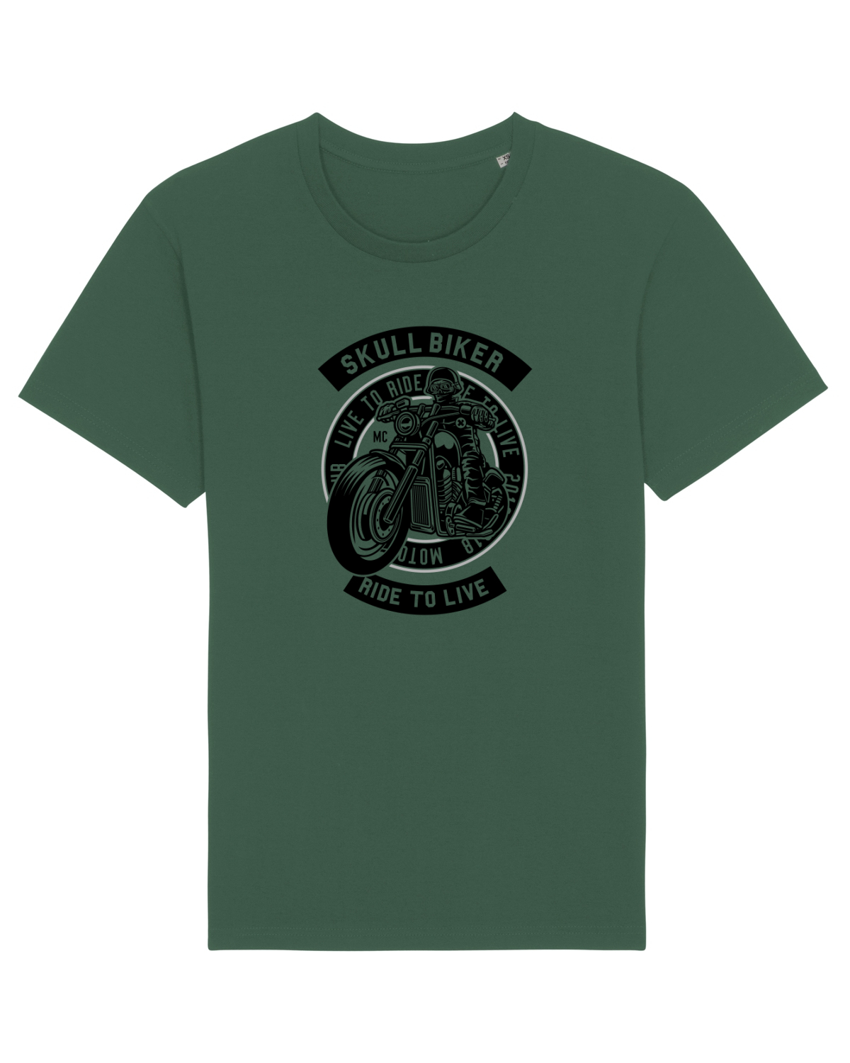Tricou mânecă scurtă Unisex Rocker Bottle Green