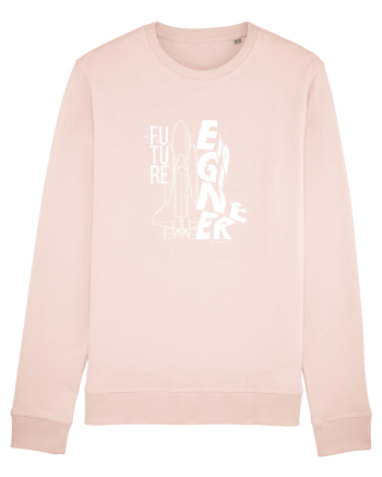 Viitor Inginer - Spaceship (alb) Candy Pink