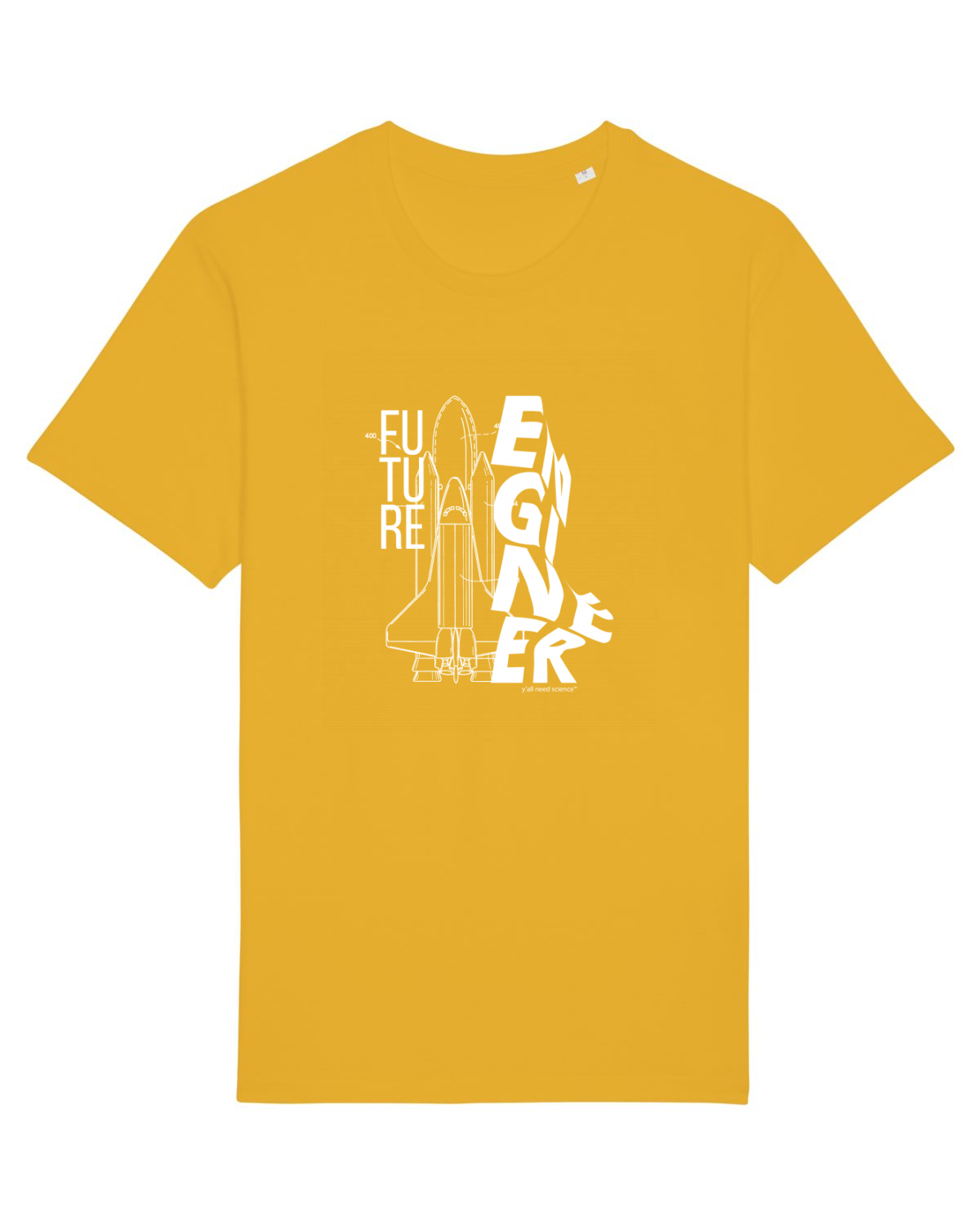 Tricou mânecă scurtă Unisex Rocker Spectra Yellow