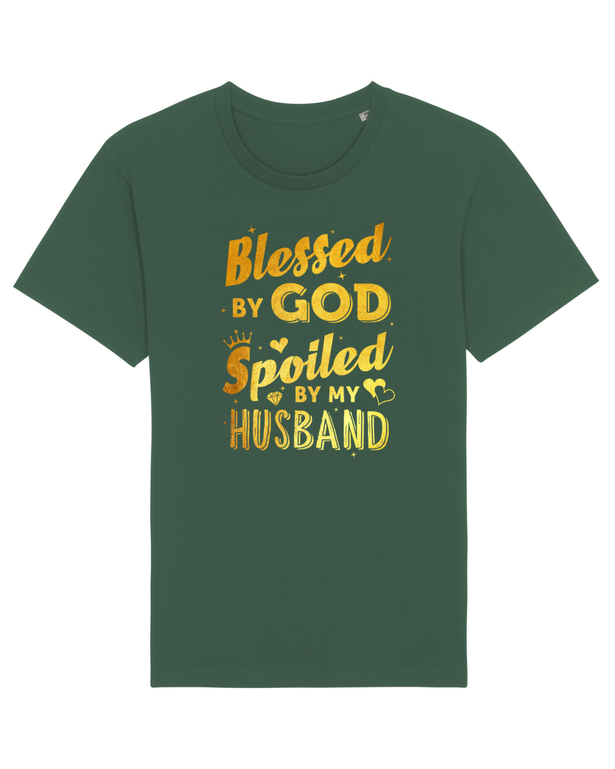 Tricou mânecă scurtă Unisex Rocker Bottle Green