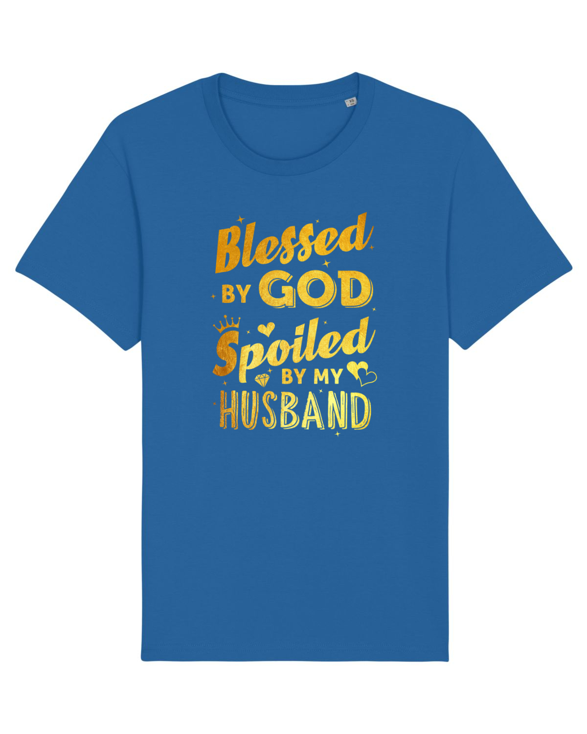 Tricou mânecă scurtă Unisex Rocker Royal Blue