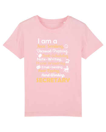SECRETARY Cotton Pink