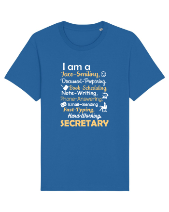 SECRETARY Royal Blue