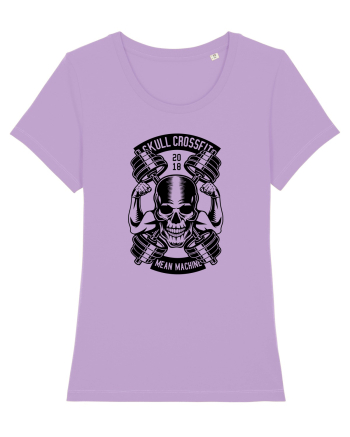 Skull Crossfit Gym Black Lavender Dawn