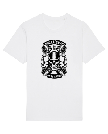 Skull Crossfit Gym Black White
