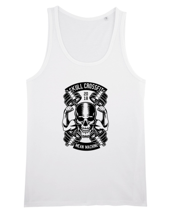 Skull Crossfit Gym Black White