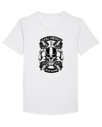 Skull Crossfit Gym Black White