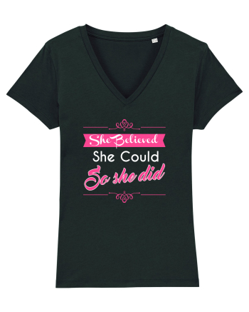 SHE BELIEVED Black