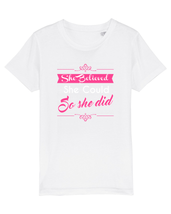 SHE BELIEVED White