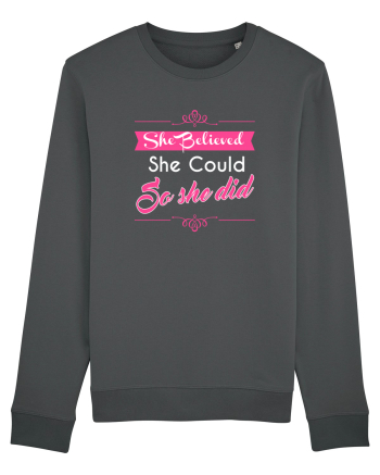 SHE BELIEVED Anthracite