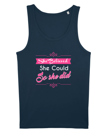 SHE BELIEVED Navy