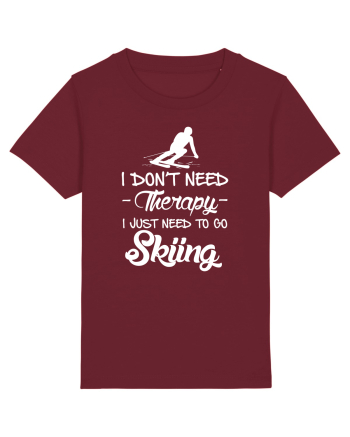 SKIING Burgundy