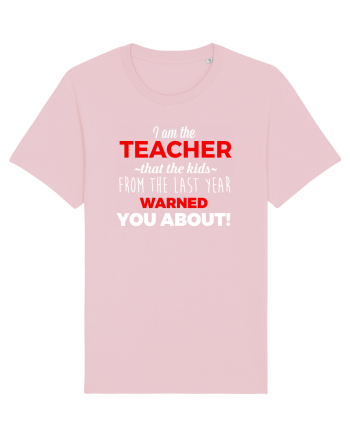 TEACHER Cotton Pink
