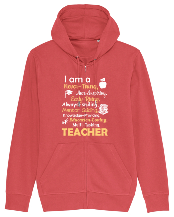 TEACHER Carmine Red