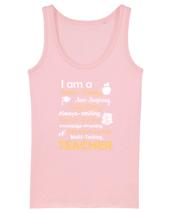 TEACHER Cotton Pink