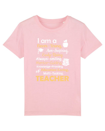 TEACHER Cotton Pink