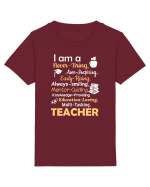 TEACHER Tricou mânecă scurtă  Copii Mini Creator