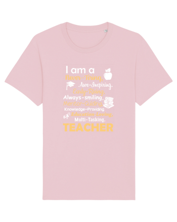 TEACHER Cotton Pink