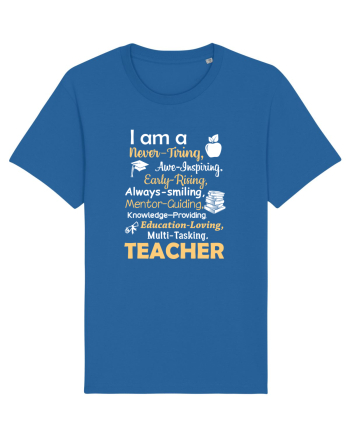 TEACHER Royal Blue