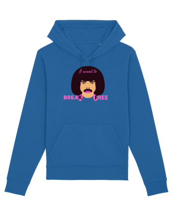I Want To Break Free Royal Blue