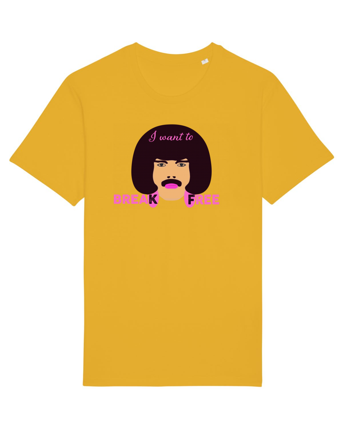 Tricou mânecă scurtă Unisex Rocker Spectra Yellow