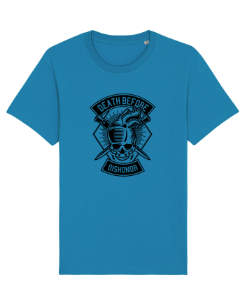 Skull Heart Black Azur