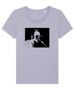 Rocket Man Tricou mânecă scurtă guler larg fitted Damă Expresser