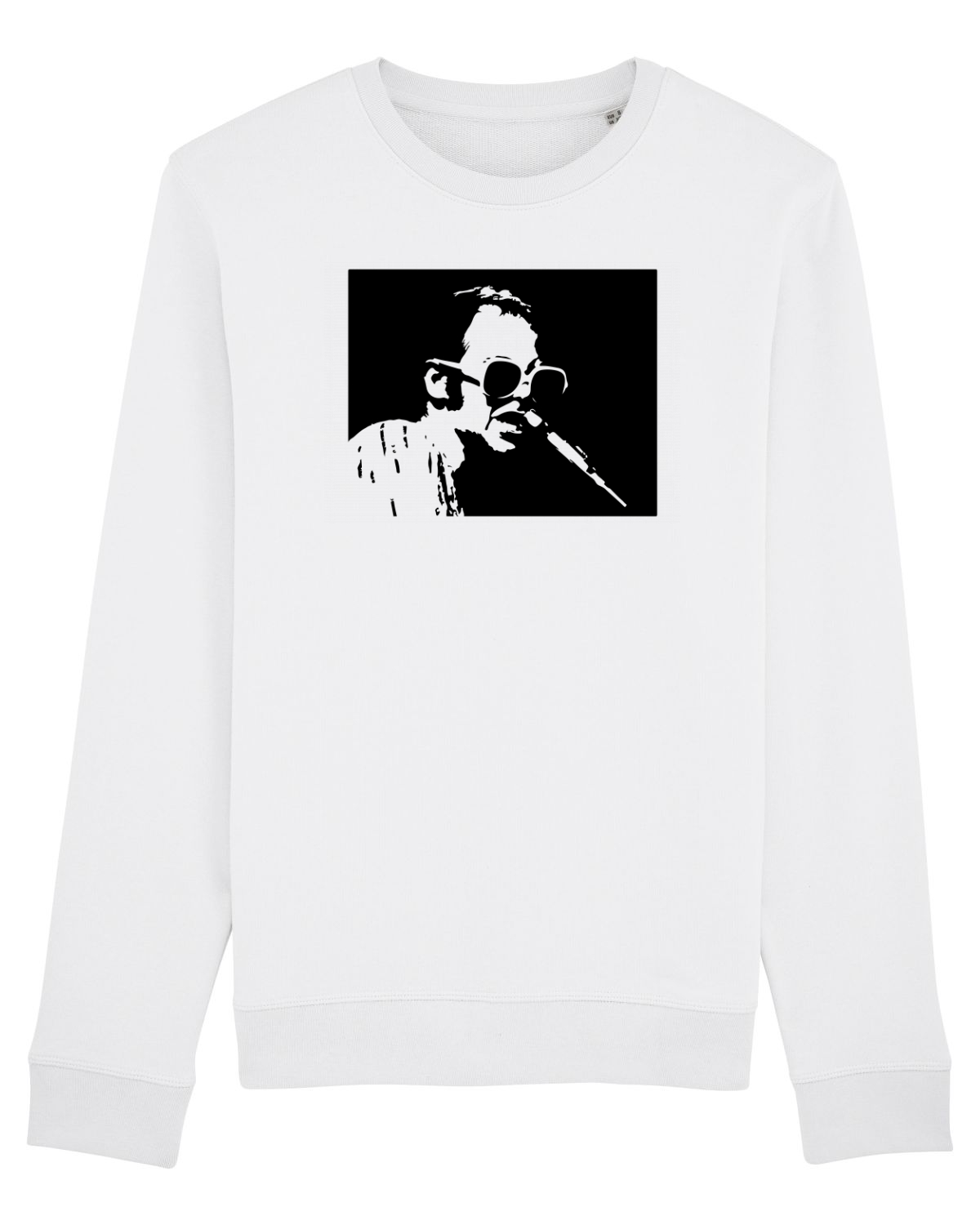 Bluză mânecă lungă Unisex Rise White