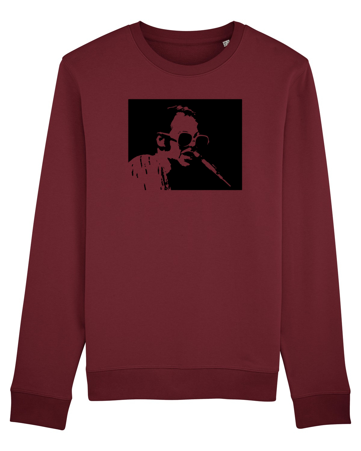 Bluză mânecă lungă Unisex Rise Burgundy