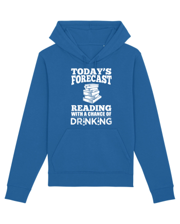 READING BOOKS Royal Blue