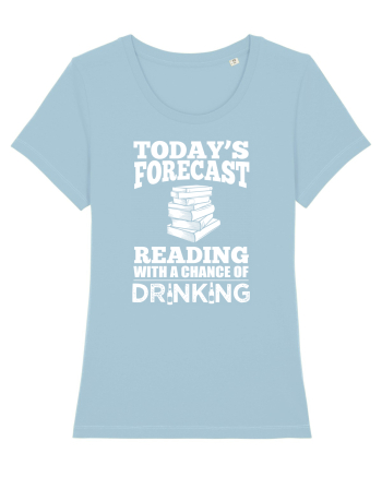 READING BOOKS Sky Blue