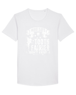TOOTH FAIRIES Tricou mânecă scurtă guler larg Bărbat Skater
