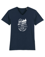 WANDER Tricou mânecă scurtă guler V Bărbat Presenter