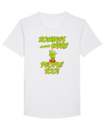 ZOMBIES Tricou mânecă scurtă guler larg Bărbat Skater