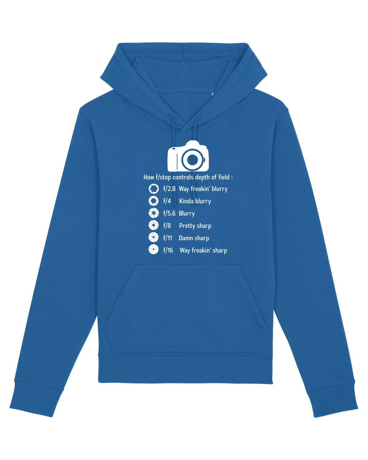 Hanorac Unisex Drummer Royal Blue