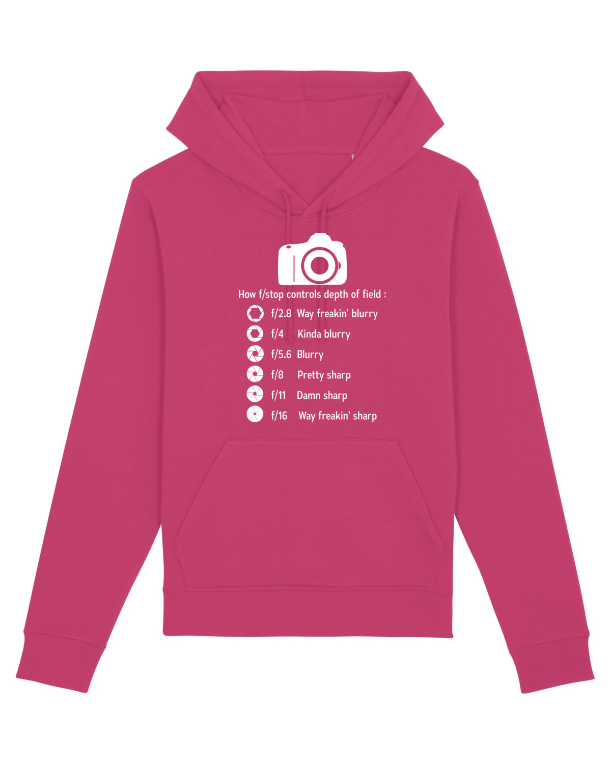 Hanorac Unisex Drummer Raspberry