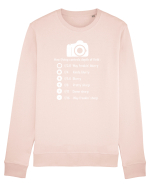 CAMERA Bluză mânecă lungă Unisex Rise