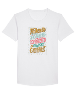 CONNECTED Tricou mânecă scurtă guler larg Bărbat Skater